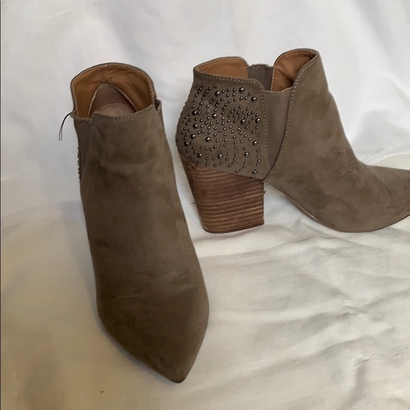 Ladies Suede Booties - Picture 1 of 7